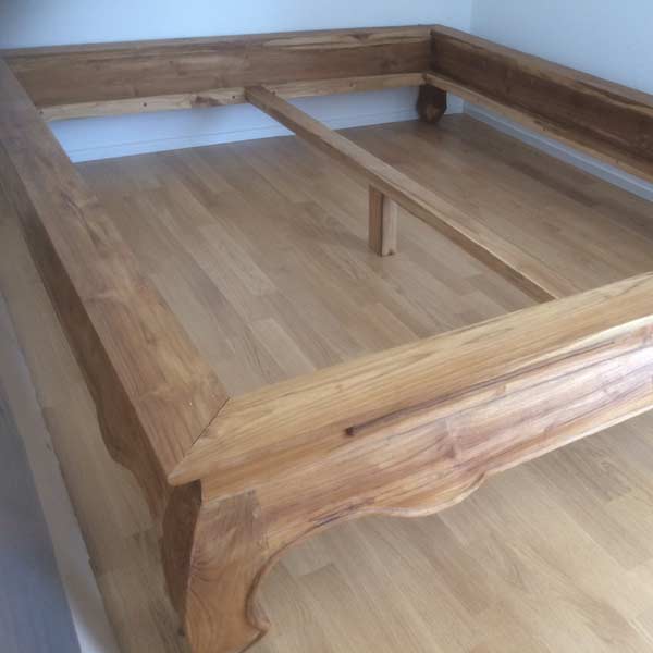 Opium Bett Plattform Elegant - 140 / NATURAL