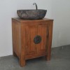 Badzimmer Holz  Unterschrank Roma Single